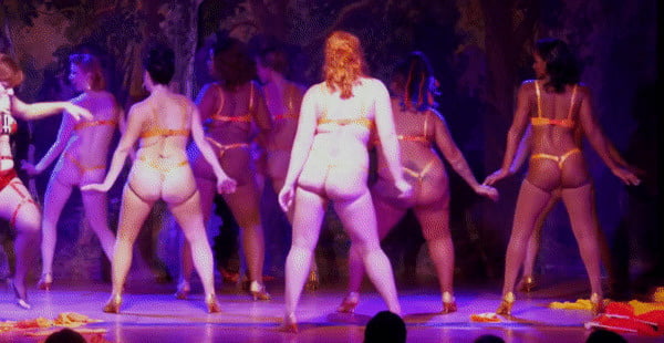 Sexy thong asses of burlesque #92817562