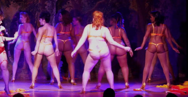 Sexy thong asses of burlesque #92817565
