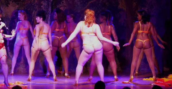 Sexy thong asses of burlesque #92817566