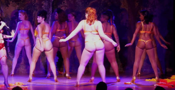 Sexy thong asses of burlesque #92817567