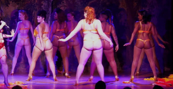 Sexy thong asses of burlesque #92817568