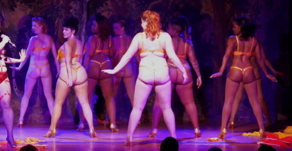 Sexy thong asses of burlesque #92817569