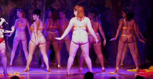Sexy thong asses of burlesque #92817570