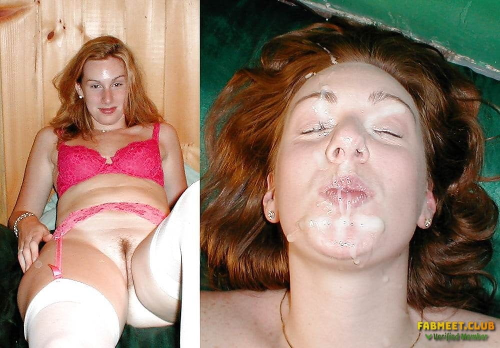 Amateur Redhead Facial Queen Leah From Canada Exposed #99563215
