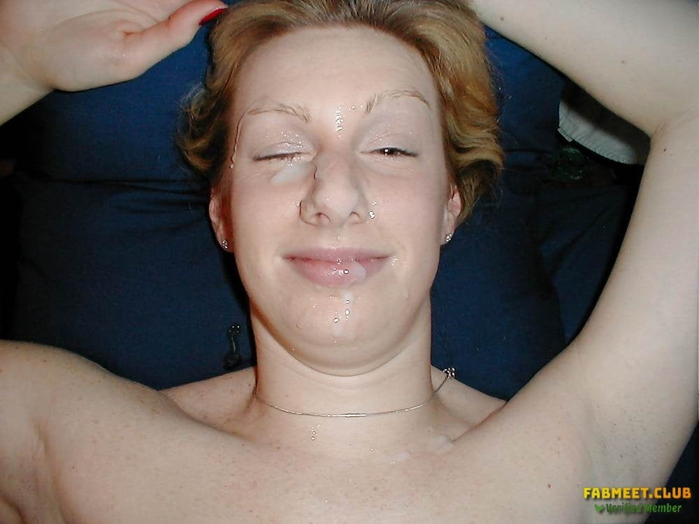 Amateur Redhead Facial Queen Leah From Canada Exposed #99563258