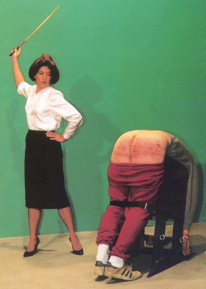 Spanking husband (old and vintege) #99132804