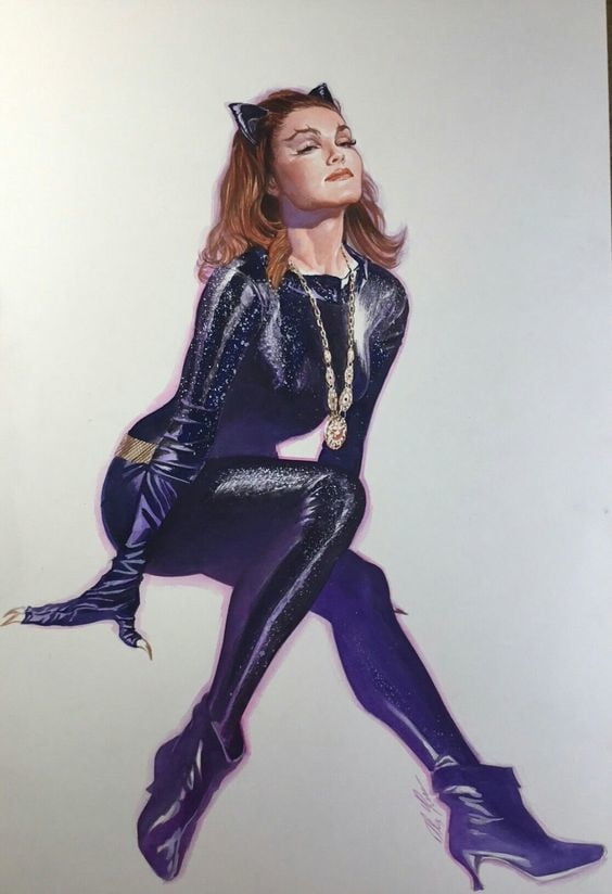Kerry Loves Julie Newmar as Catwoman! #89154288