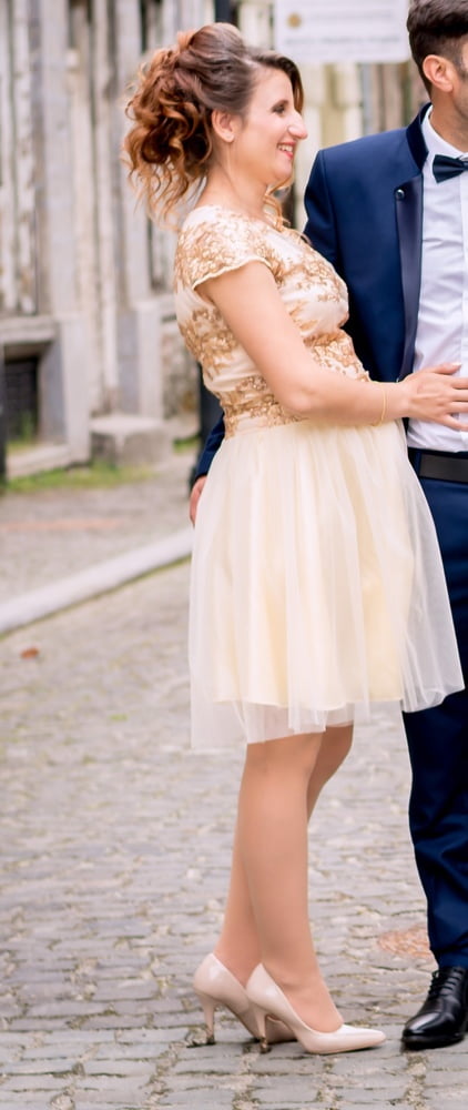 Romanian Wedding Pantyhose - Bride #88961646
