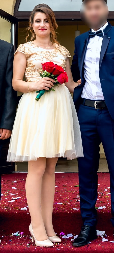 Romanian Wedding Pantyhose - Bride #88961680