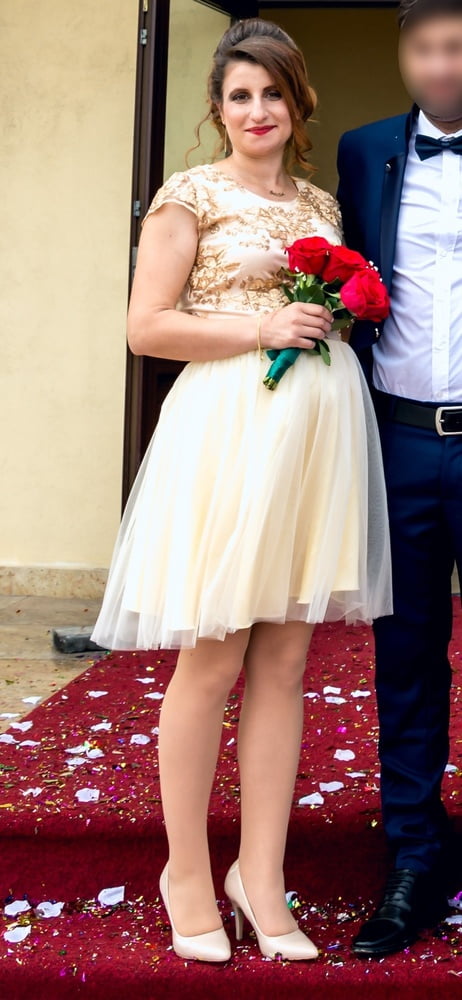 Romanian Wedding Pantyhose - Bride #88961681