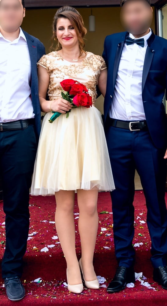 Rumänische Hochzeit Strumpfhosen - Braut
 #88961685