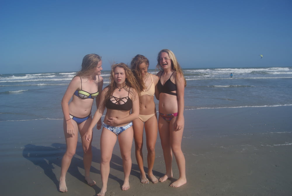 Gorgeous teen friends vacation pics #80142433