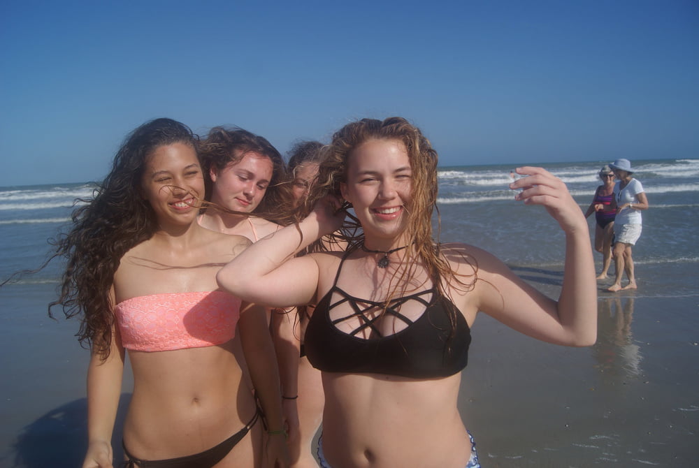 Gorgeous teen friends vacation pics #80142511