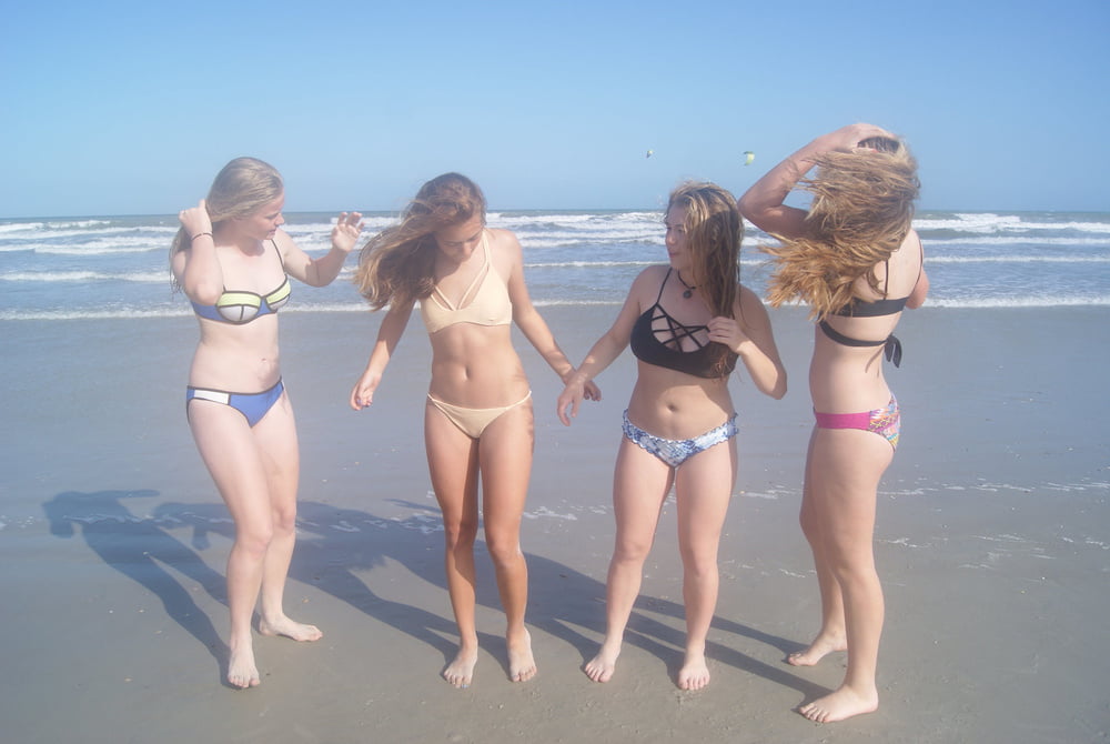 Gorgeous teen friends vacation pics #80142535