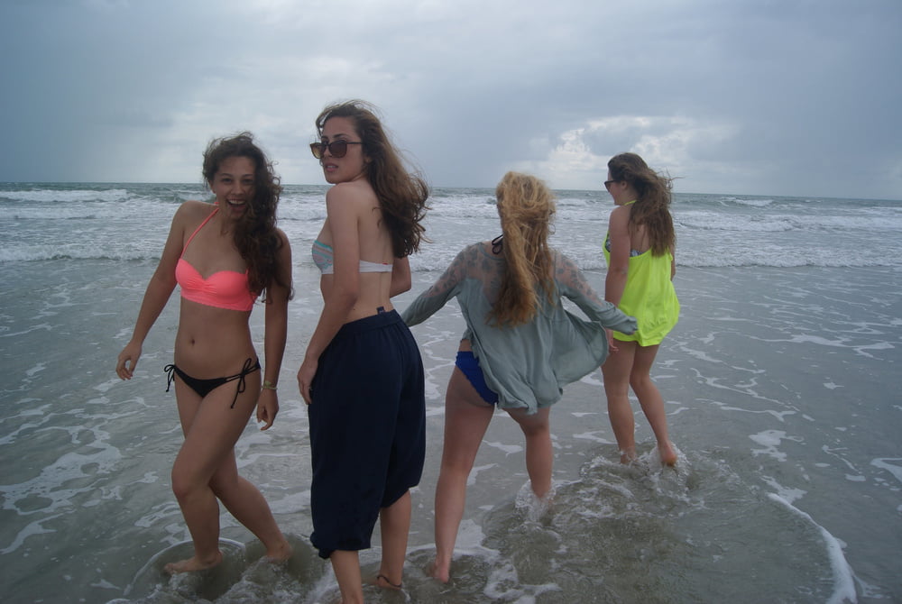 Gorgeous teen friends vacation pics #80142591