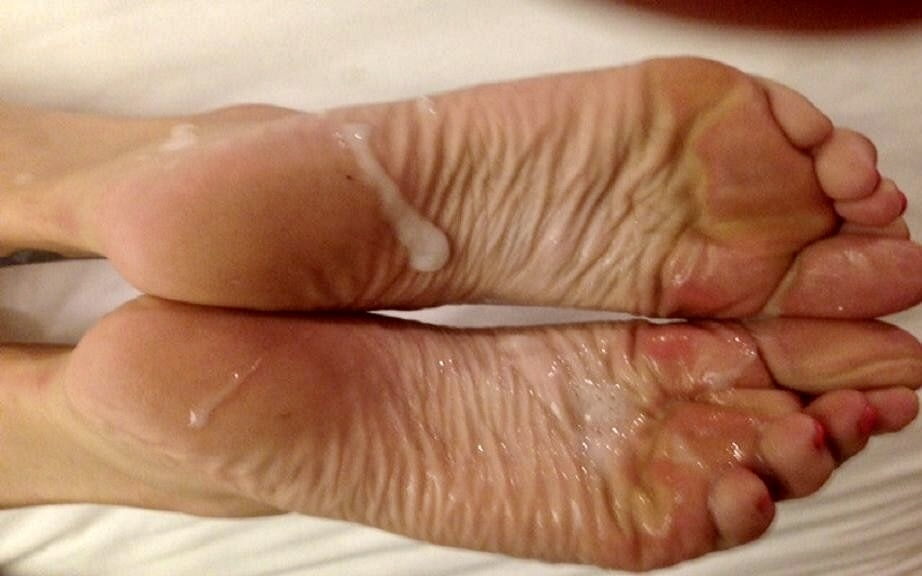 Oh God My Big Dick Cums on Wrinkled Soles #89745574