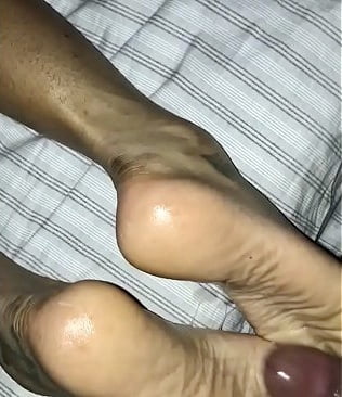 Oh God My Big Dick Cums on Wrinkled Soles #89745666