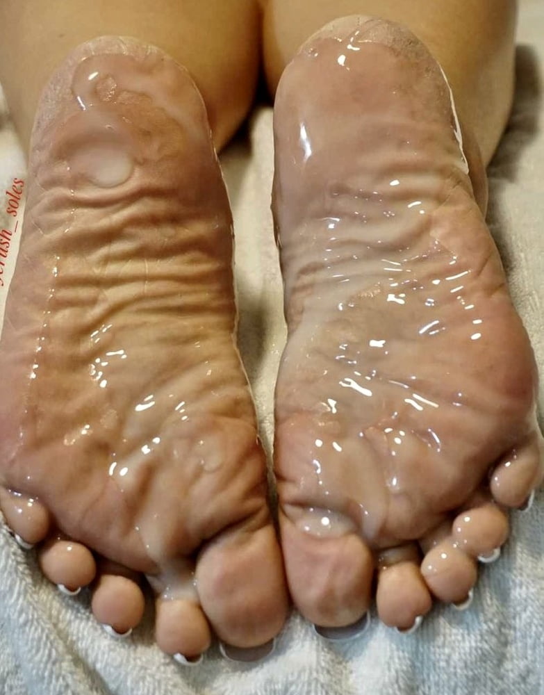 Oh God My Big Dick Cums on Wrinkled Soles #89745773