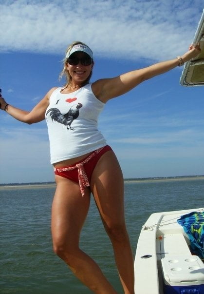 Milf Charleston Loves Cock Nude Boat Day #97453909