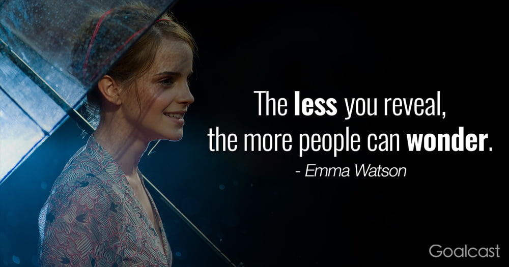 Emma Watson
 #103424237
