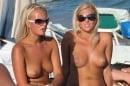 Topless on the beach double #105530658