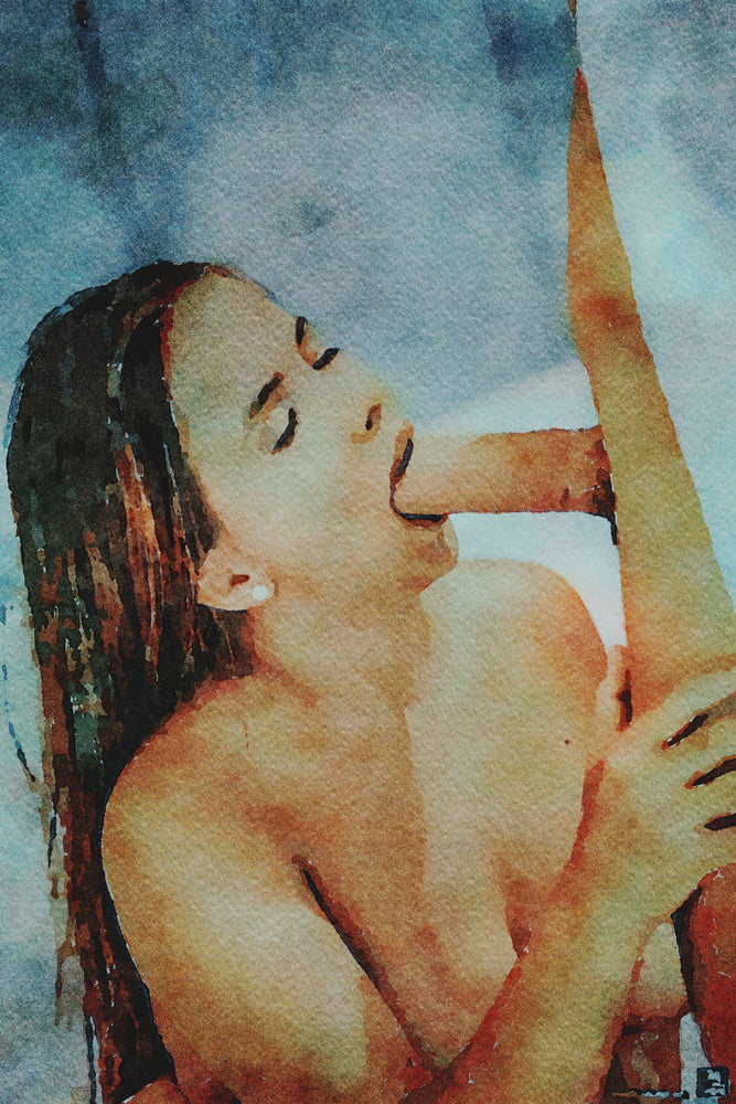 Erotic Digital Watercolor 12 #106319448