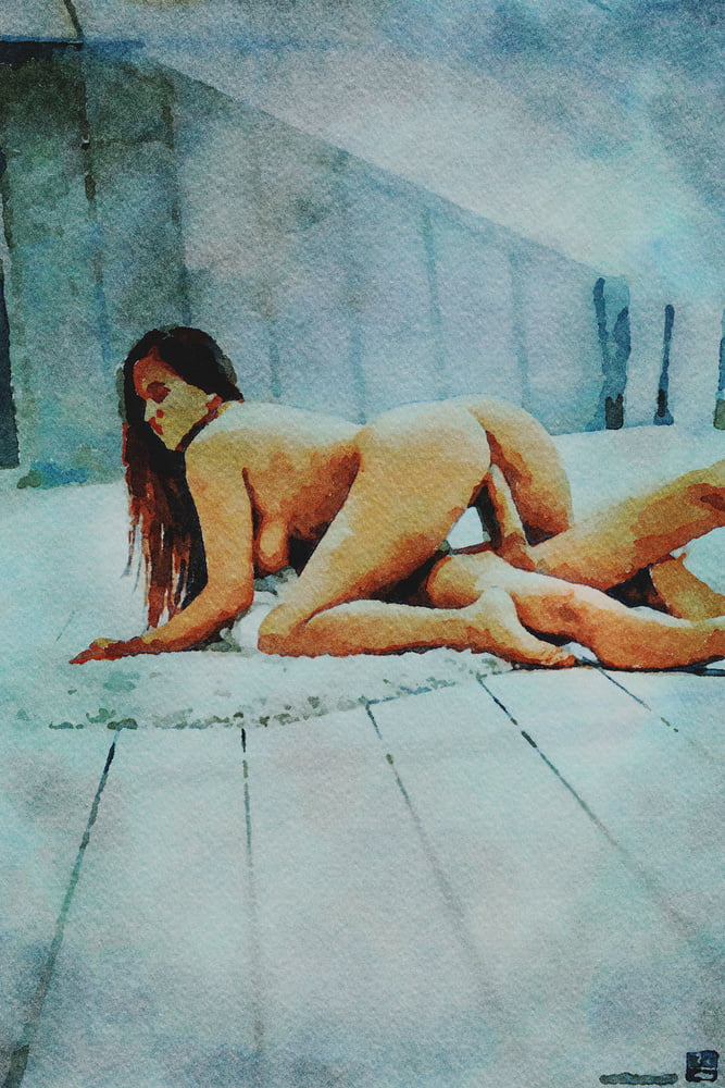Erotic Digital Watercolor 12 #106319474