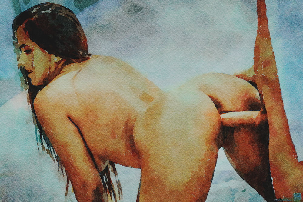 Erotic Digital Watercolor 12 #106319510