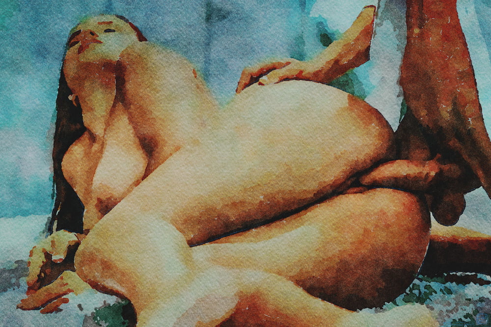 Erotic Digital Watercolor 12 #106319530