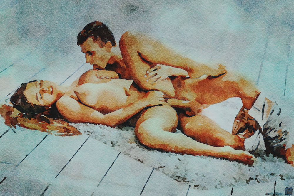 Erotic Digital Watercolor 12 #106319562