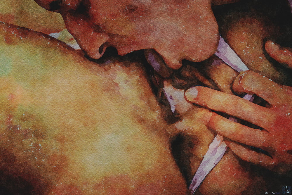 Erotic Digital Watercolor 12 #106319564