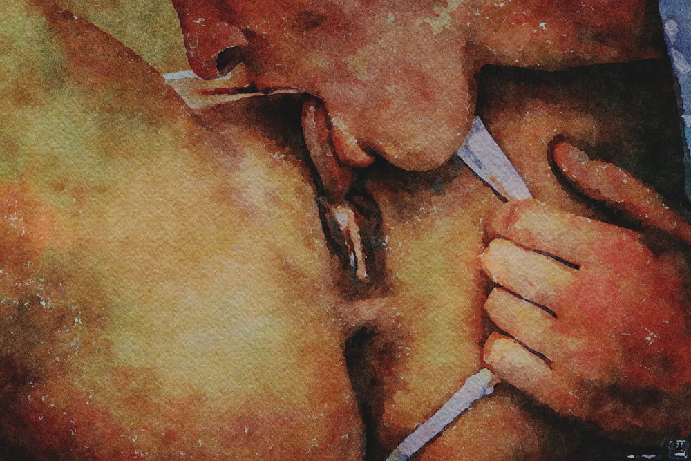 Erotic Digital Watercolor 12 #106319573