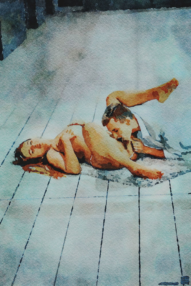 Erotic Digital Watercolor 12 #106319577