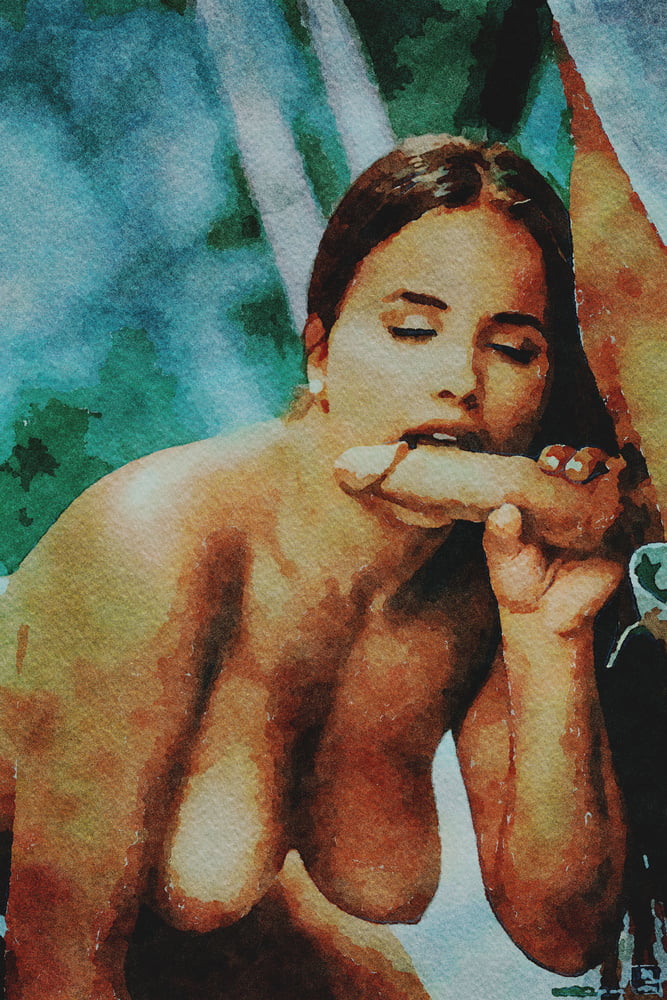 Erotic Digital Watercolor 12 #106319589