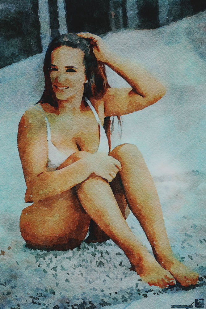 Erotic Digital Watercolor 12 #106319614