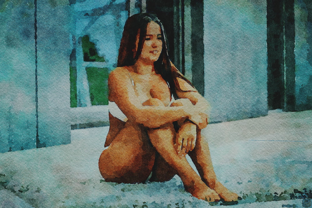 Erotic Digital Watercolor 12 #106319615