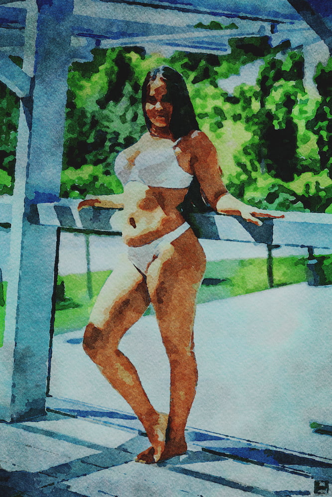 Erotic Digital Watercolor 12 #106319621