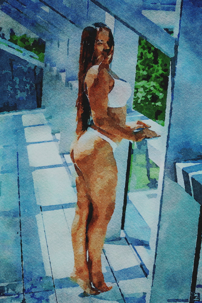 Erotic Digital Watercolor 12 #106319633