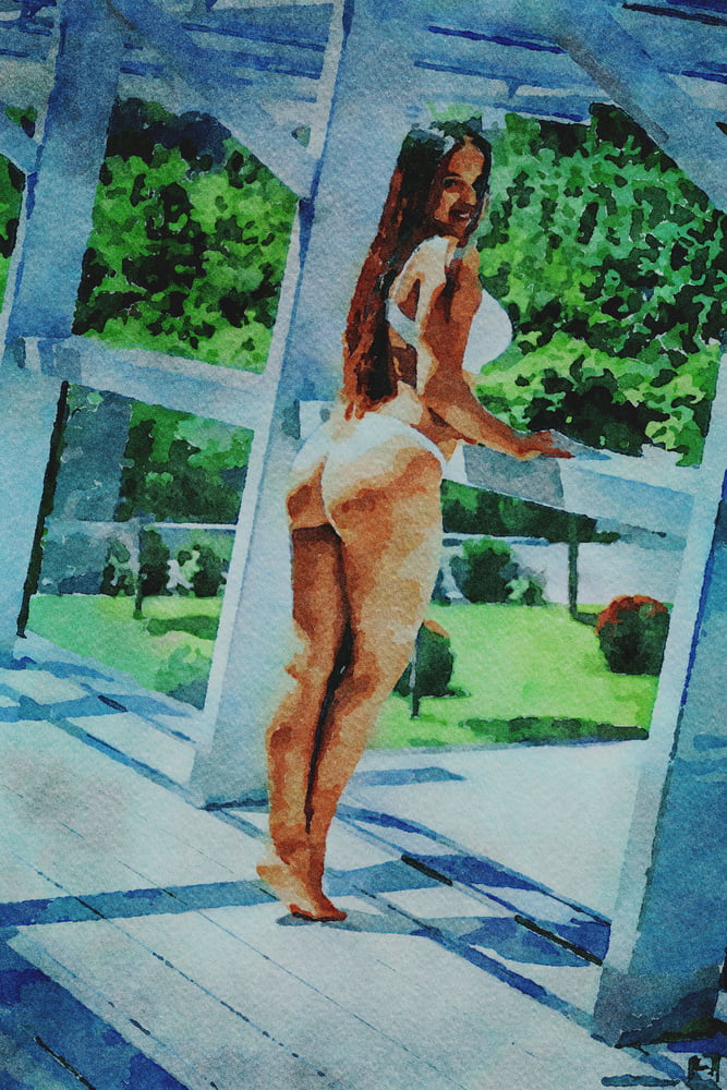 Erotic Digital Watercolor 12 #106319637