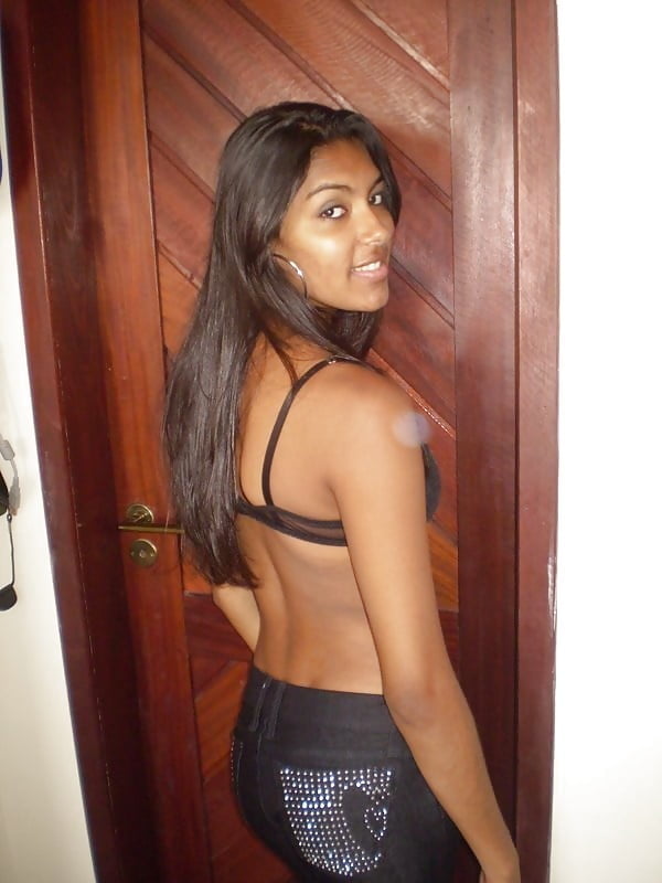 indian girl exposing sexy brown body #88410603