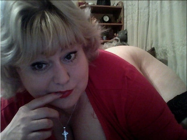 Blonde Chubby Milf Oksana from Kazakhstan #81832969