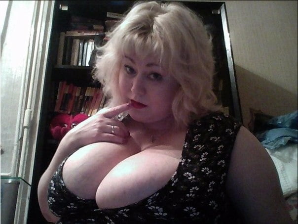 Blonde Chubby Milf Oksana from Kazakhstan #81833124