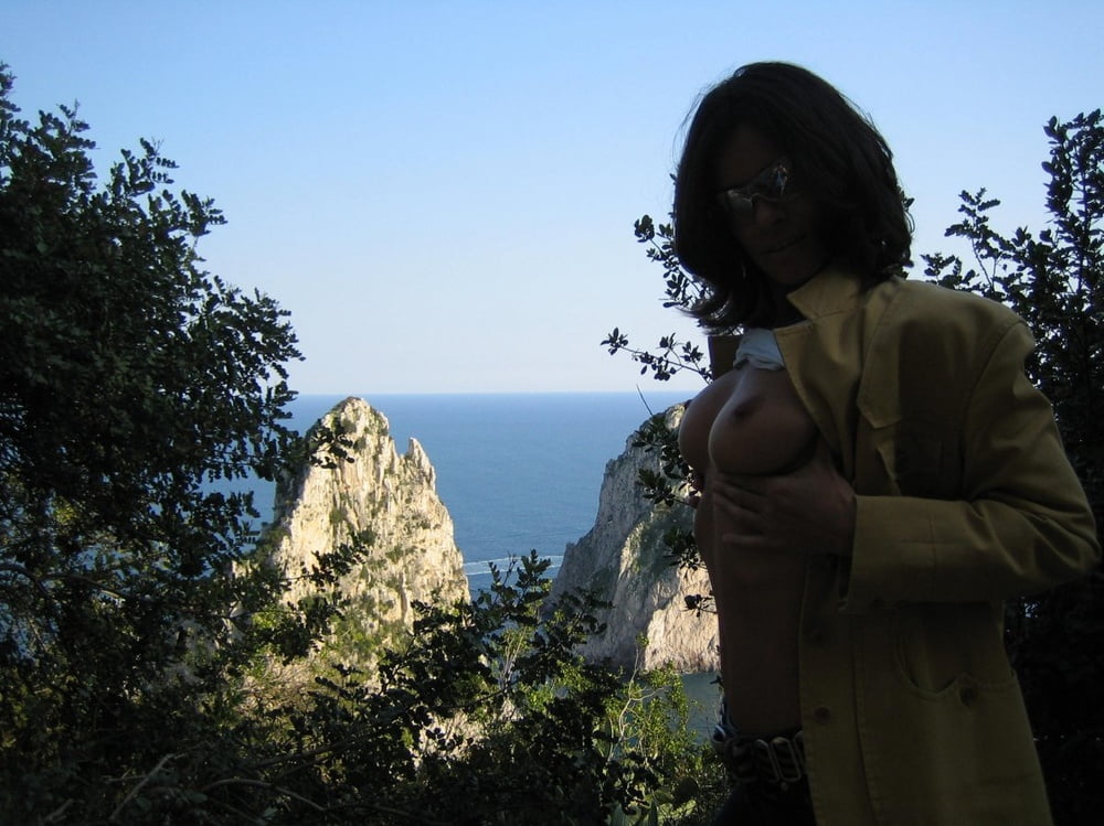 Italian Milf mom in vacation to Capri Exposed webslut #100691226