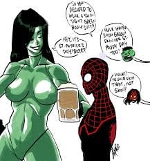 Elle hulk x spiderman
 #87989506