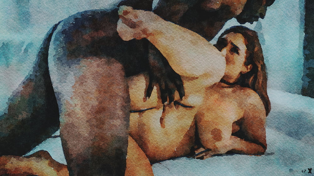 Erotic Digital Watercolor 14 #106242435