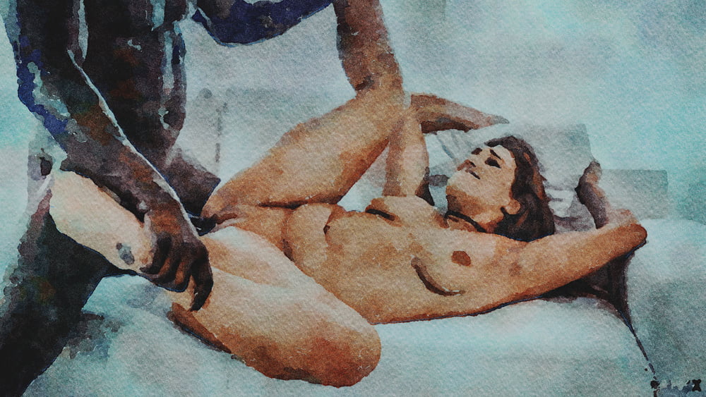 Erotic Digital Watercolor 14 #106242438