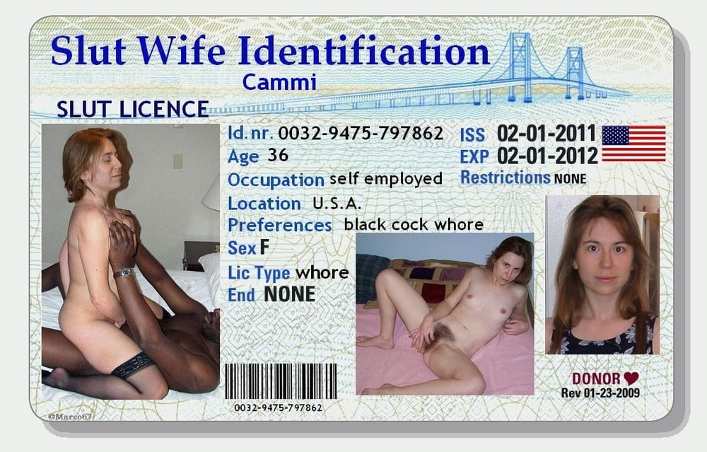 slut id card notepad whores and fuckpigs #81471442