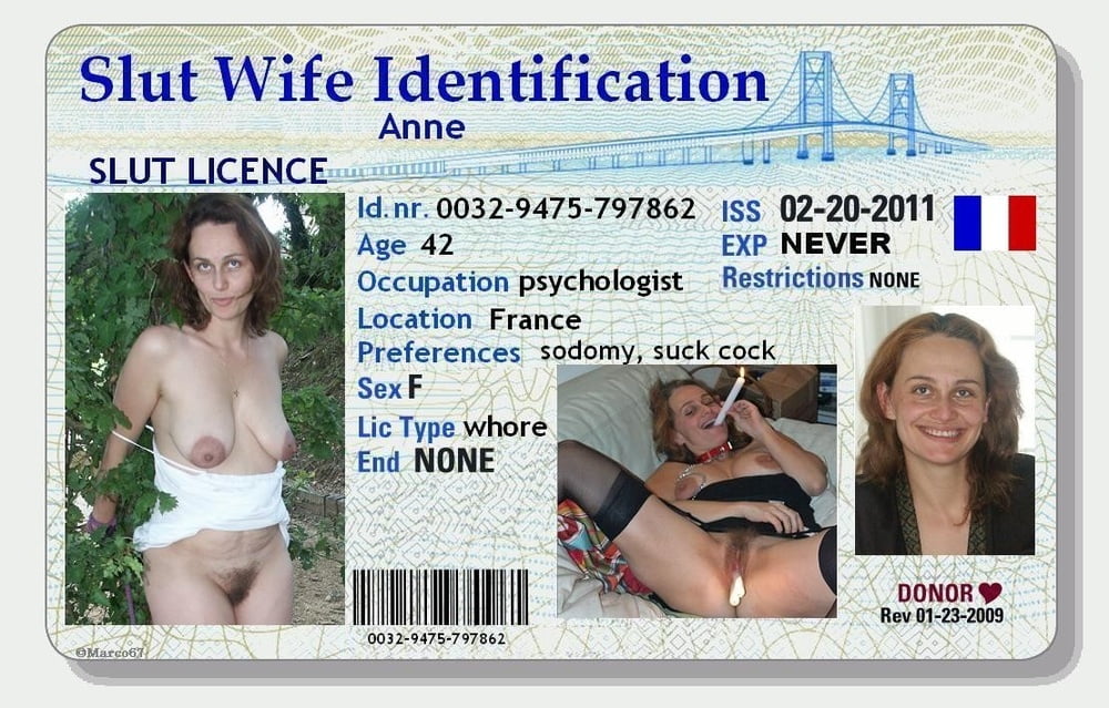 Puta tarjeta de identificación de las putas y fuckpigs
 #81471456