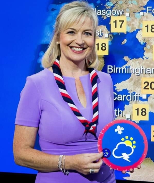 Carol Kirkwood weather slag #102811555