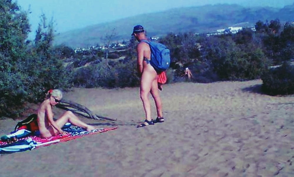 Naturist beach and sand dunes #97805657